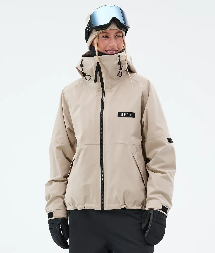 Dope Spartan W Snowboard Jacket - Sand