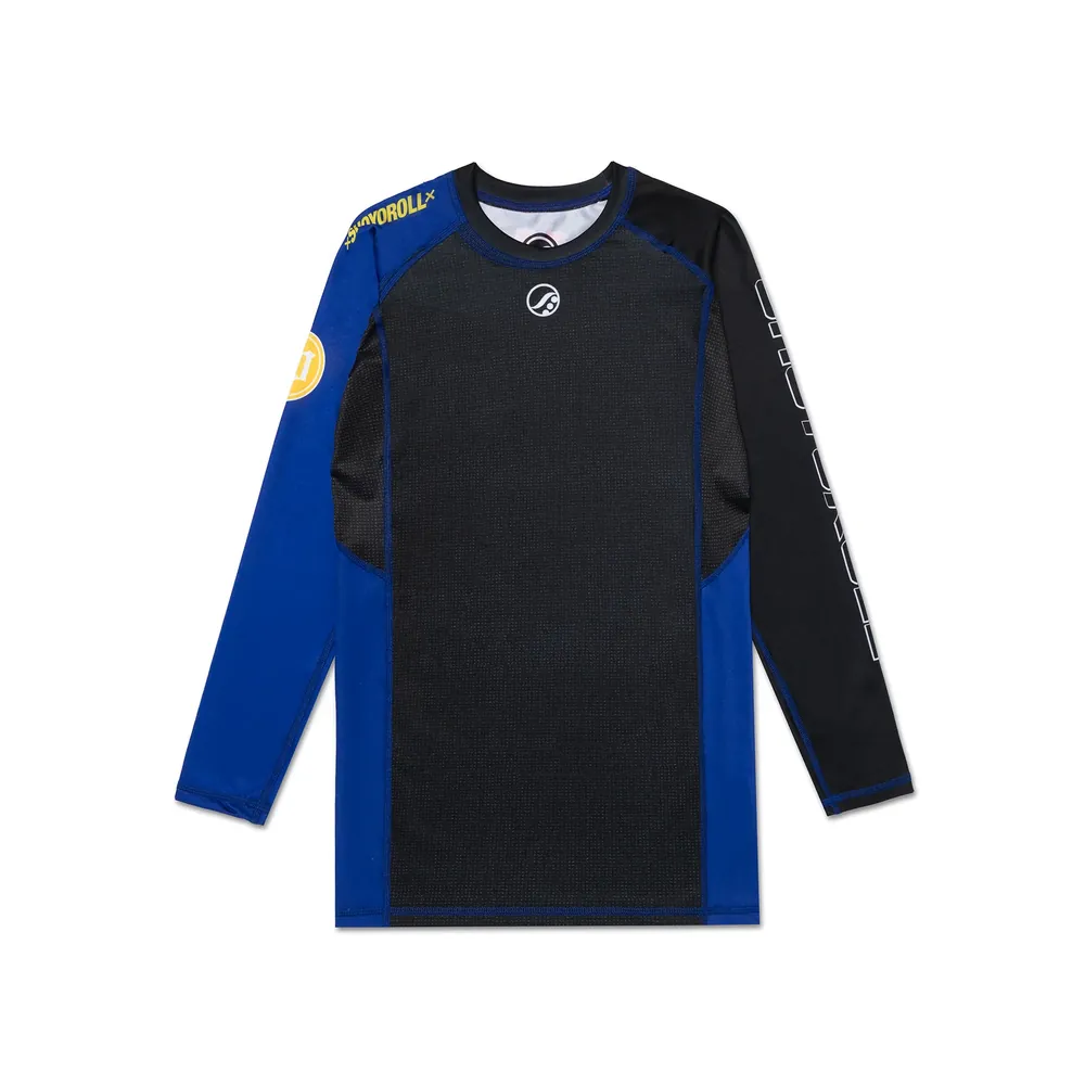 Shoyoroll PW Ranked Training Rash Guard LS - Blue