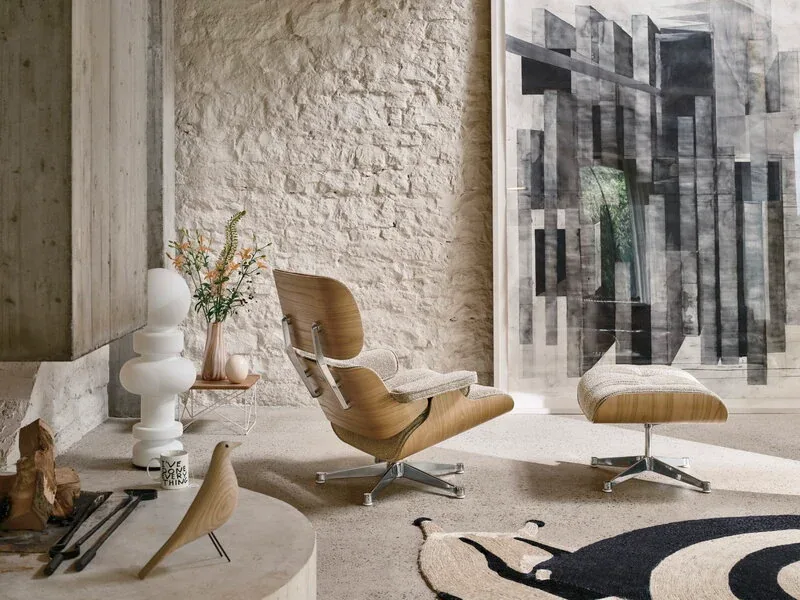 Vitra Eames Lounge Chair and Ottoman