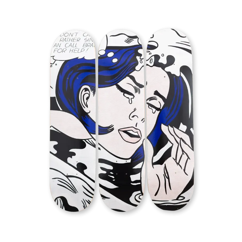 The Skateroom — Roy Lichtenstein ‘Drowning Girl, 1963’