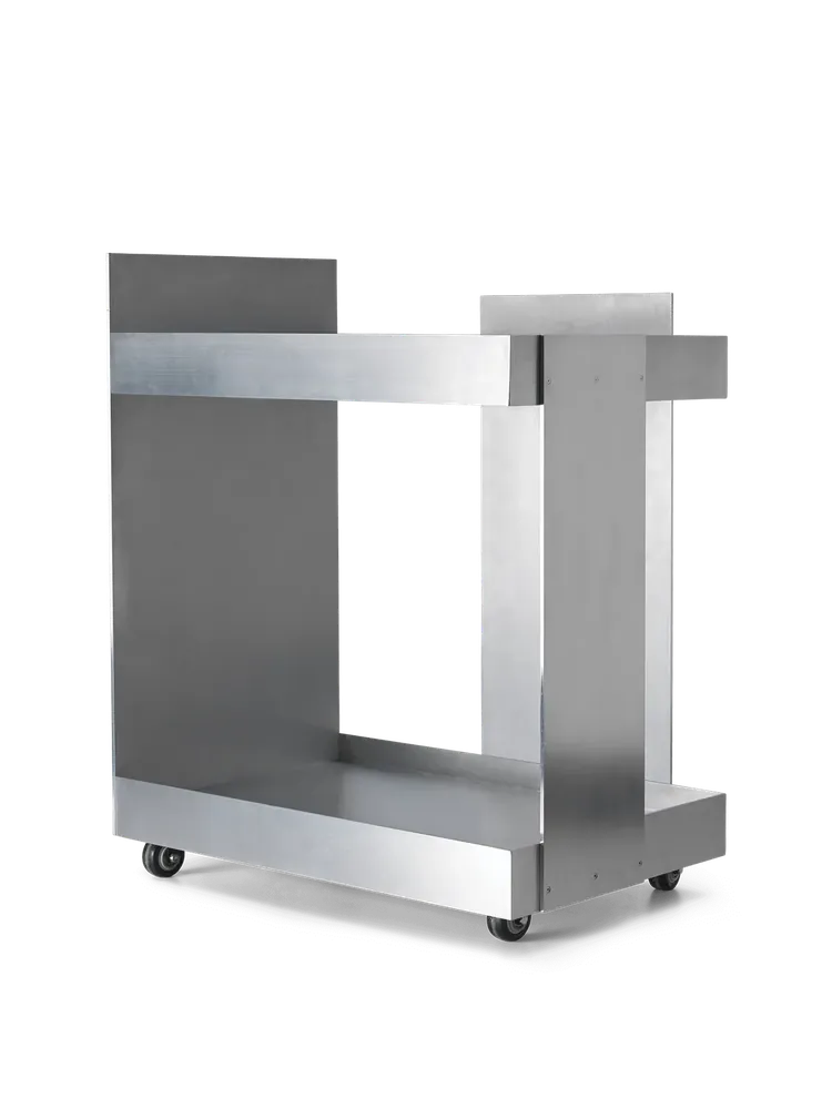 Ferm Living Lager Trolley, Aluminium