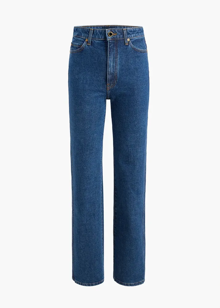 KHAITE Danielle Stretch Jean in Montgomery
