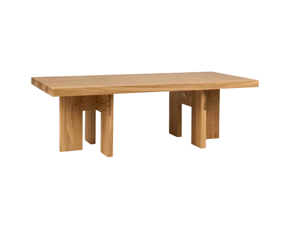 FRAMA Farmhouse Coffee Table, Natural Oak